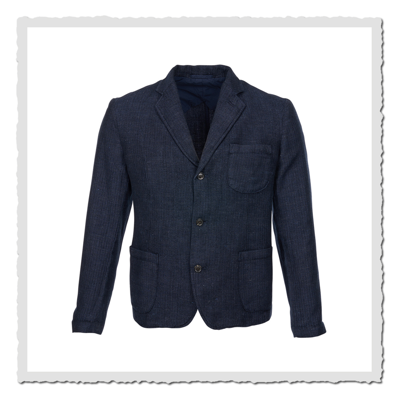 Pike Brothers 1927 Harvester Jacket Owen Blue als freigestelltes Produktbild